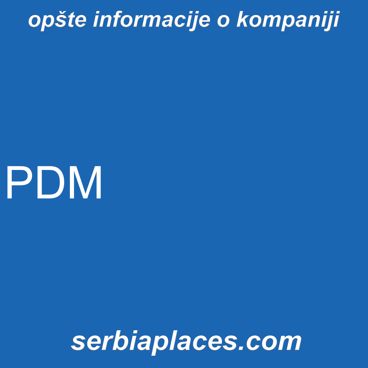 PDM