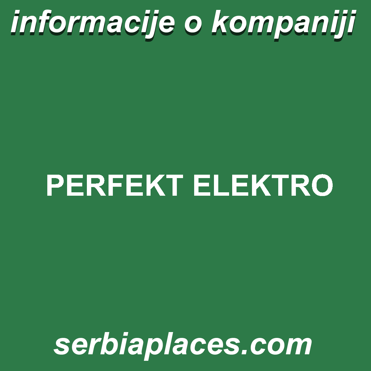 PERFEKT ELEKTRO