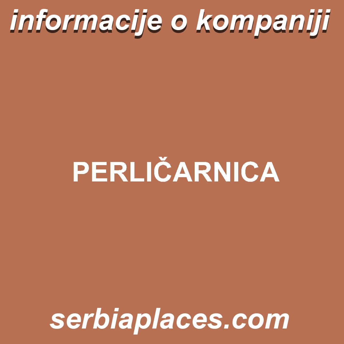 PERLIČARNICA