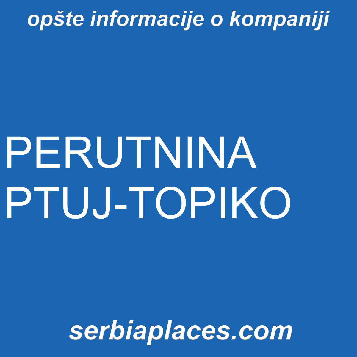 PERUTNINA PTUJ-TOPIKO