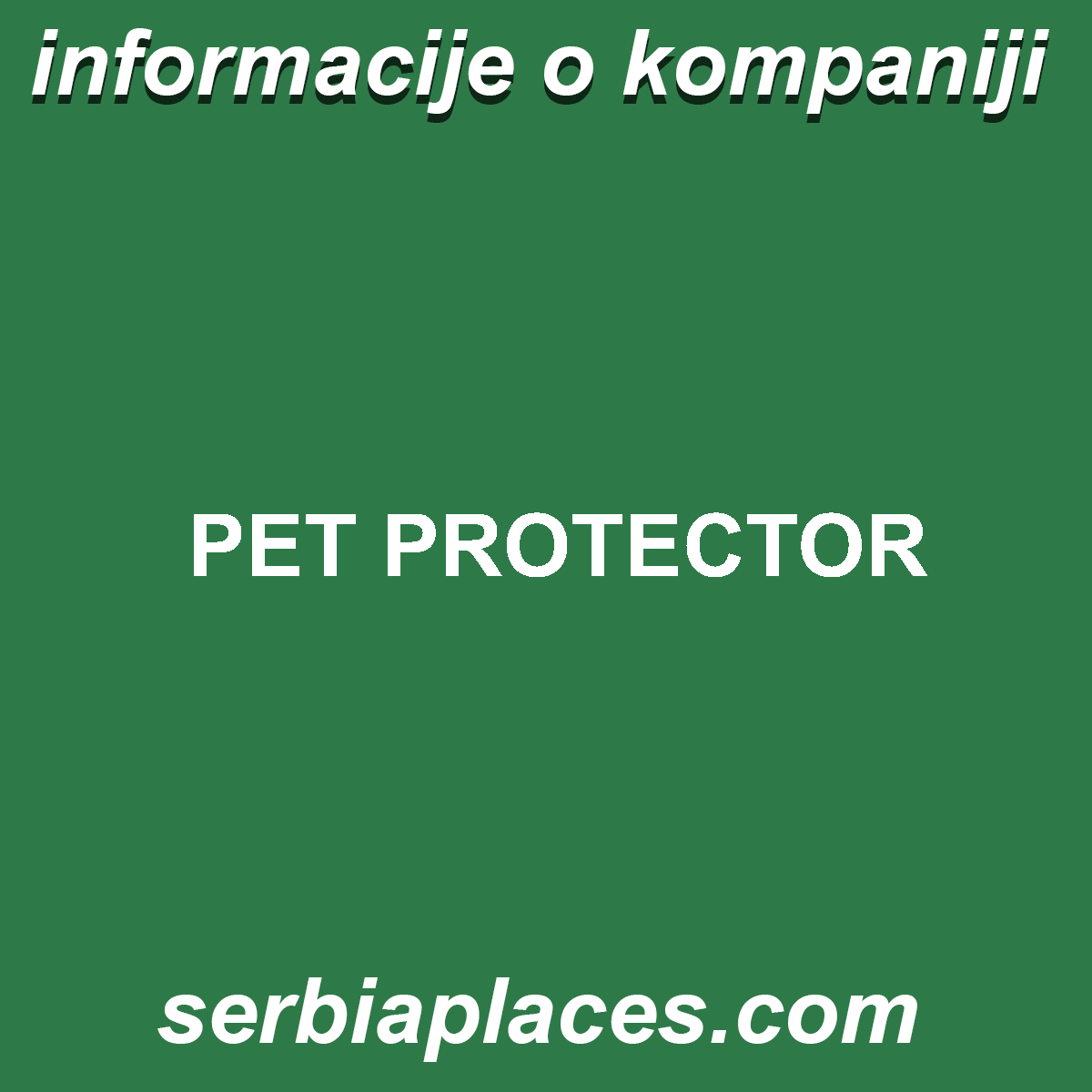 PET PROTECTOR