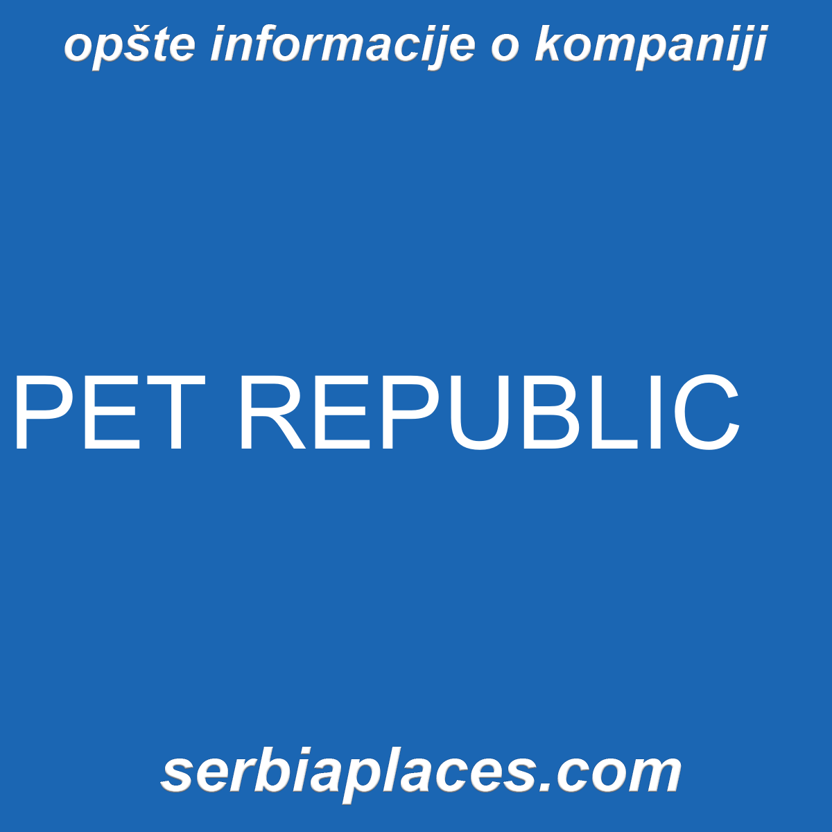 PET REPUBLIC