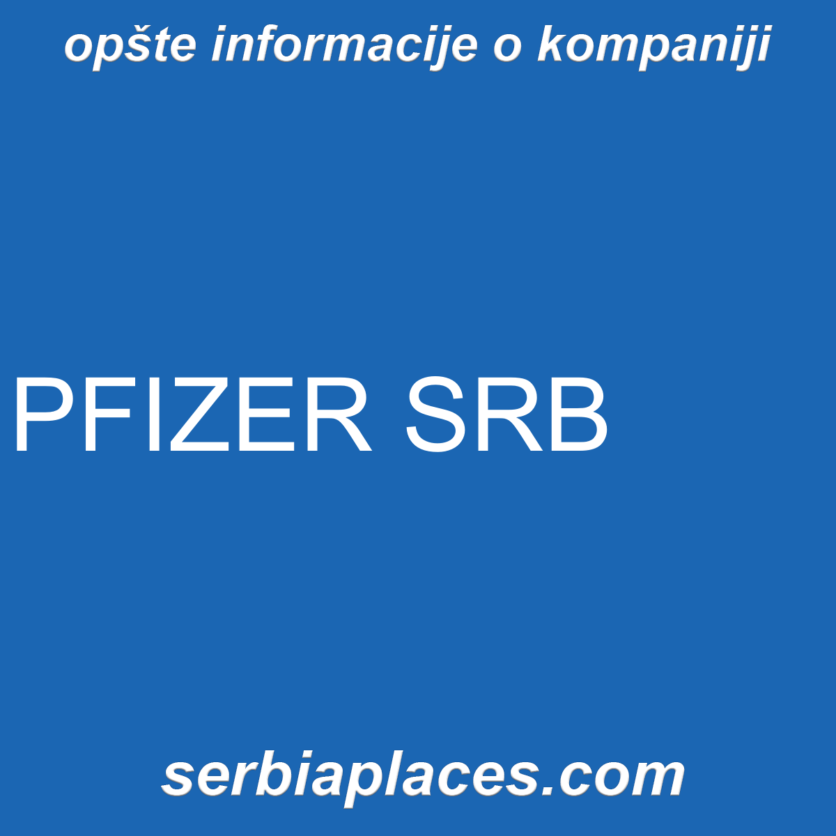 PFIZER SRB
