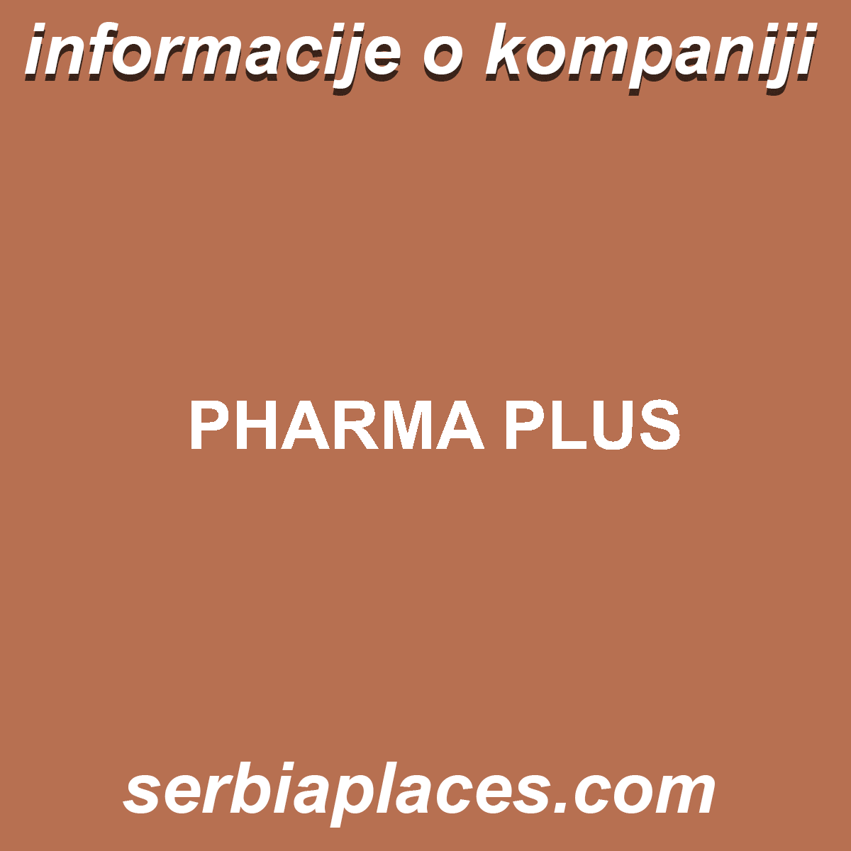 PHARMA PLUS