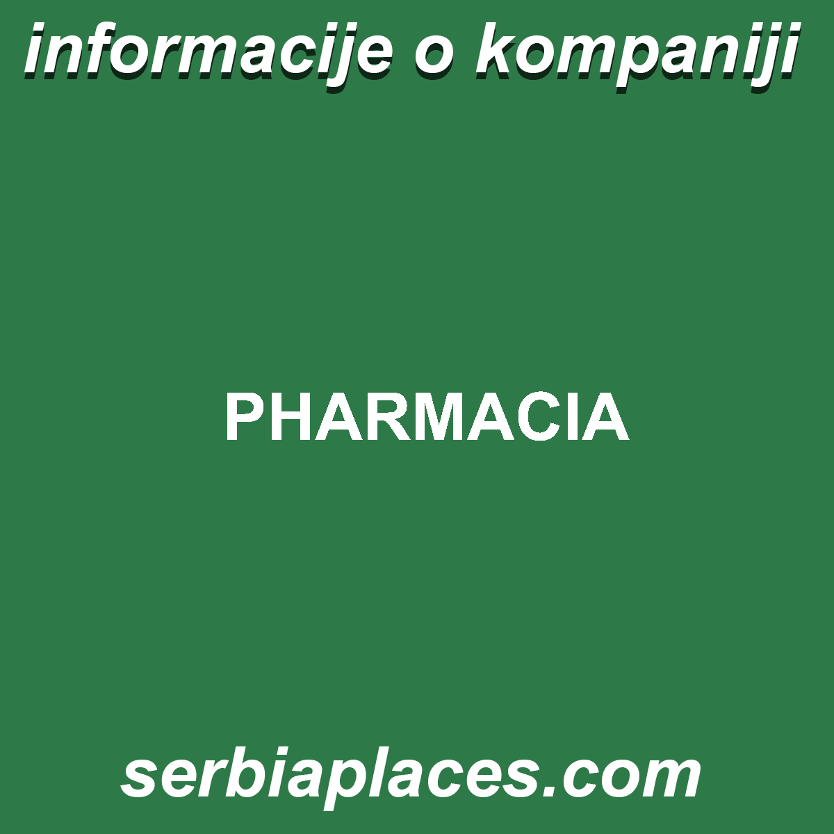 PHARMACIA