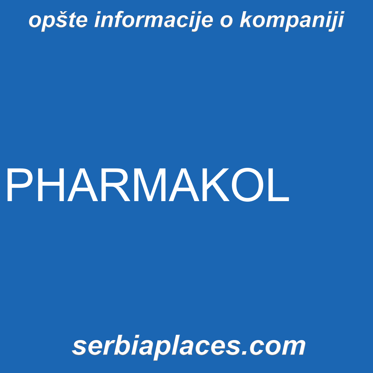 PHARMAKOL
