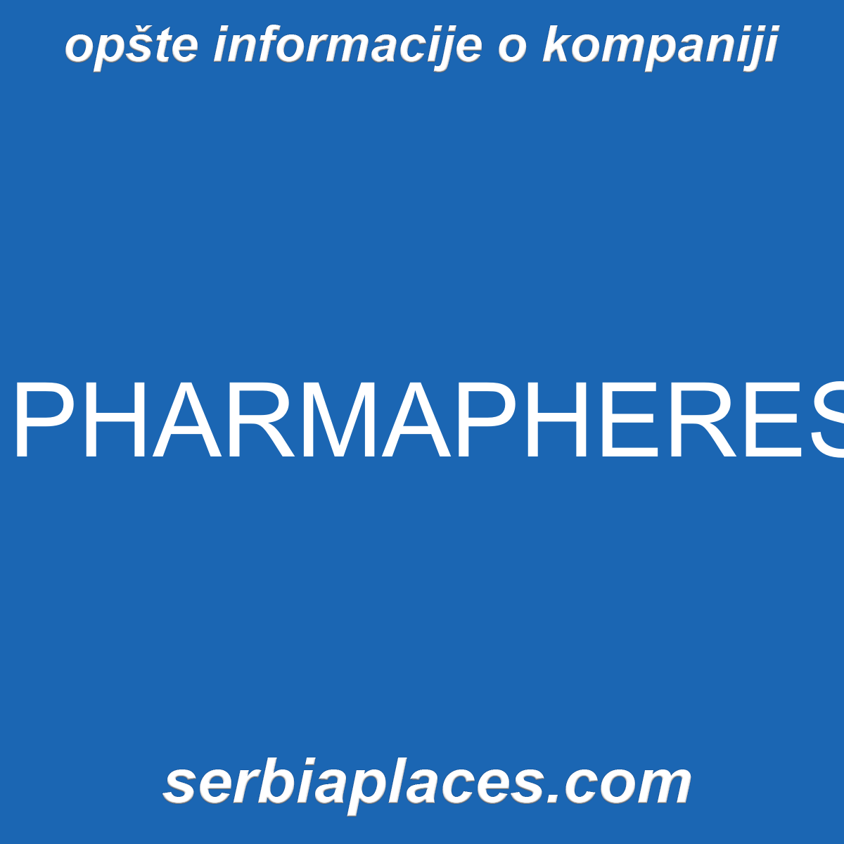 PHARMAPHERESIS