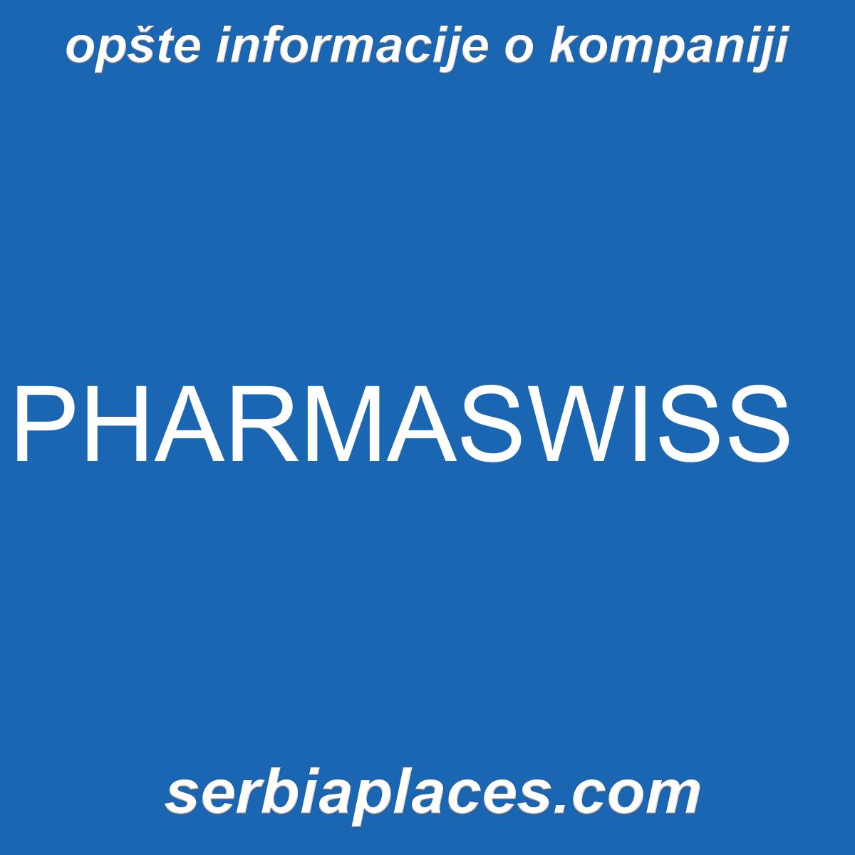 PHARMASWISS