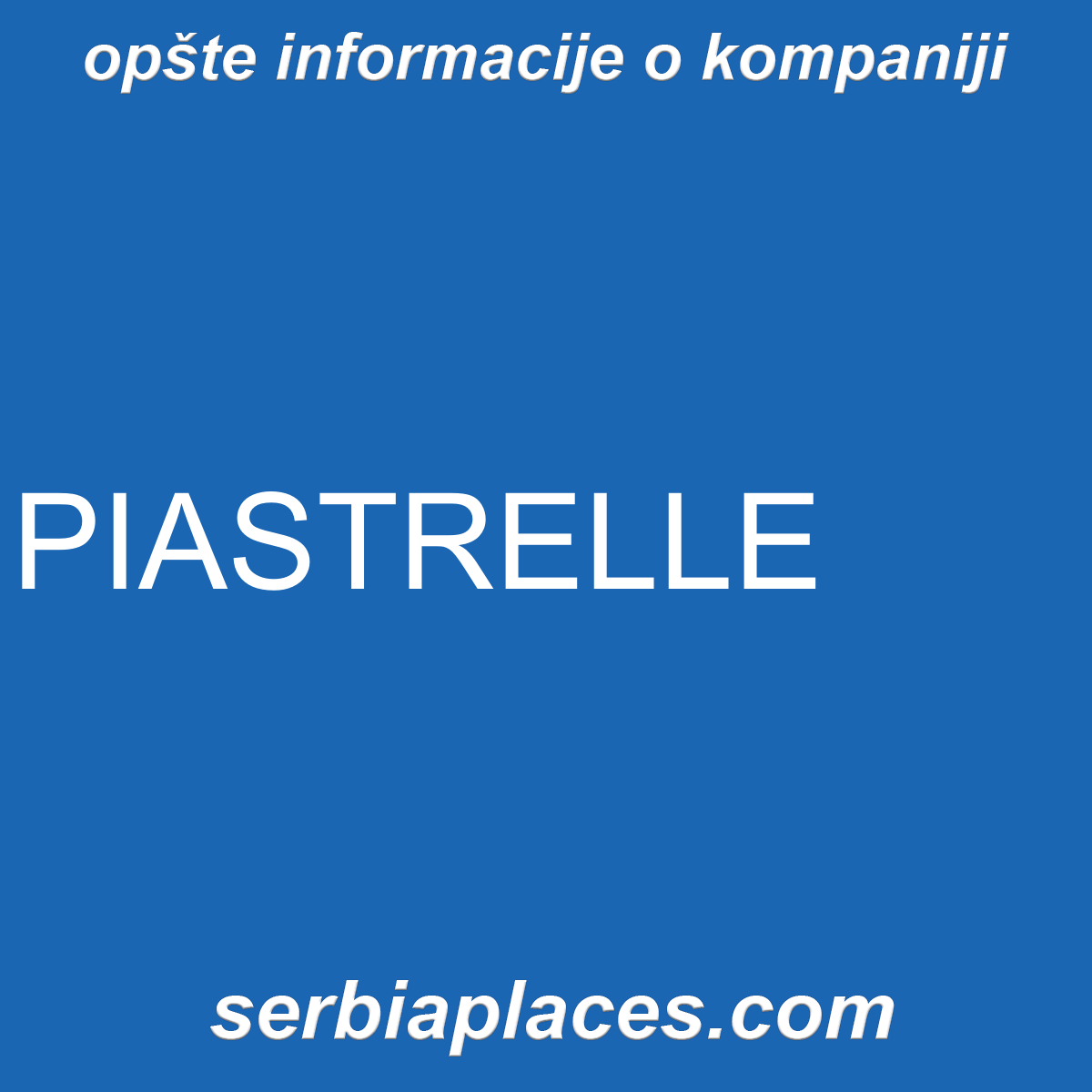 PIASTRELLE