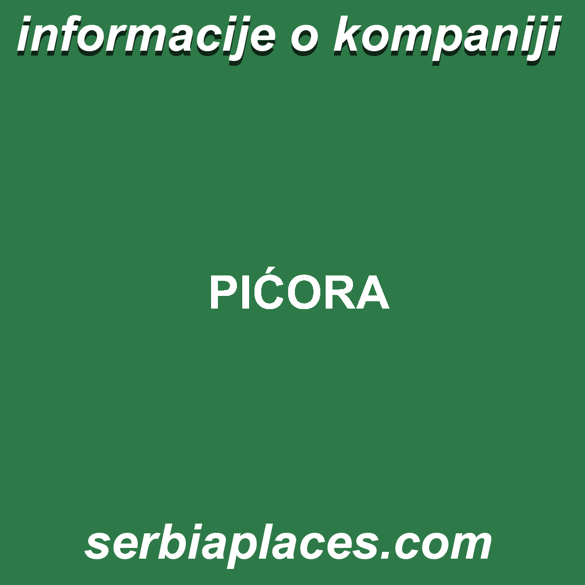 PIĆORA