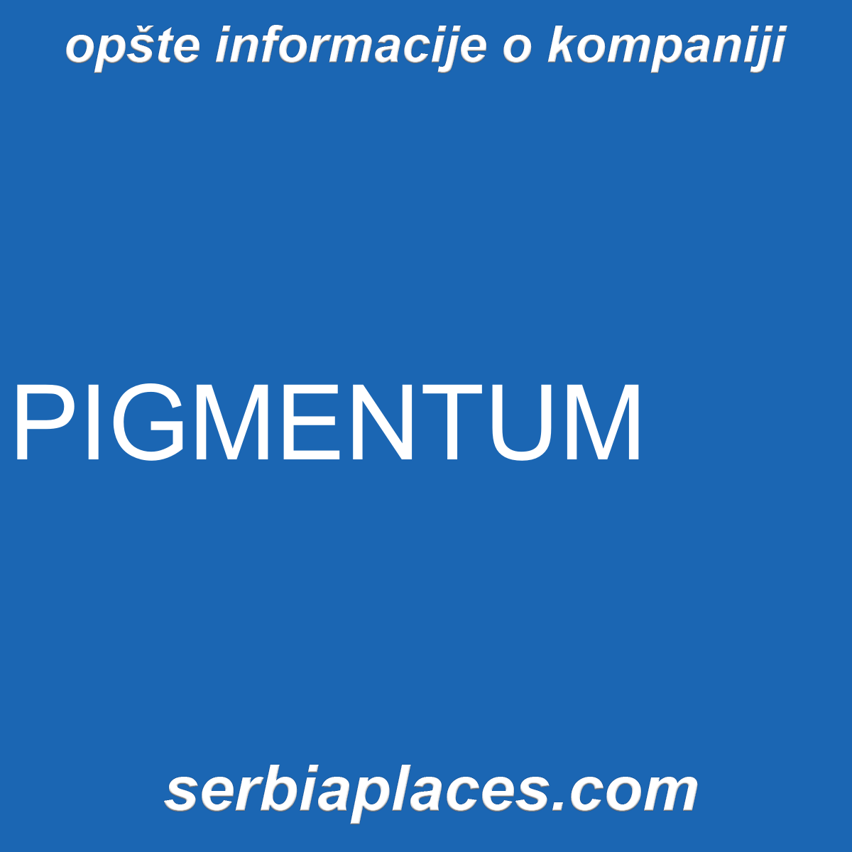 PIGMENTUM