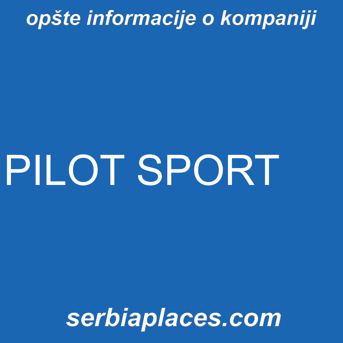 PILOT SPORT