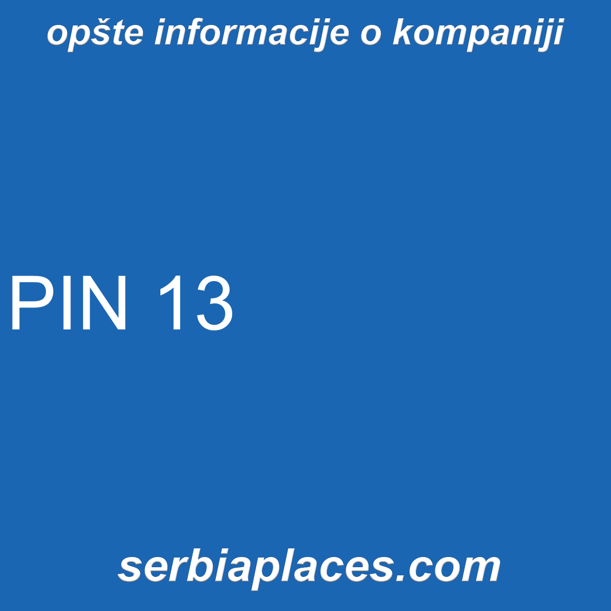 PIN 13