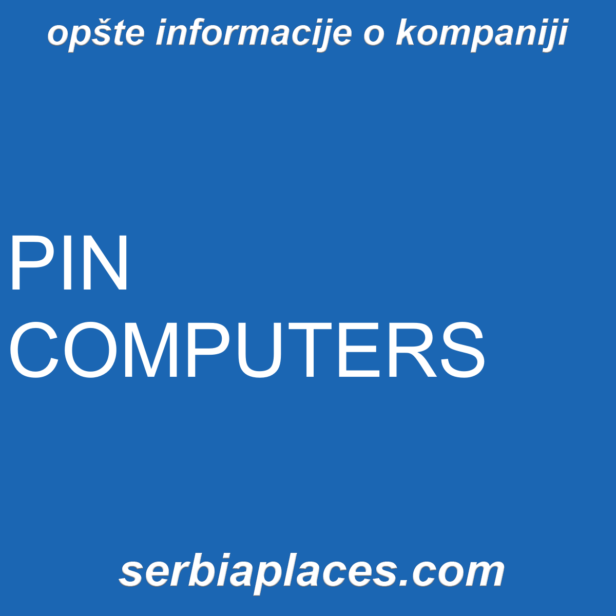 PIN COMPUTERS