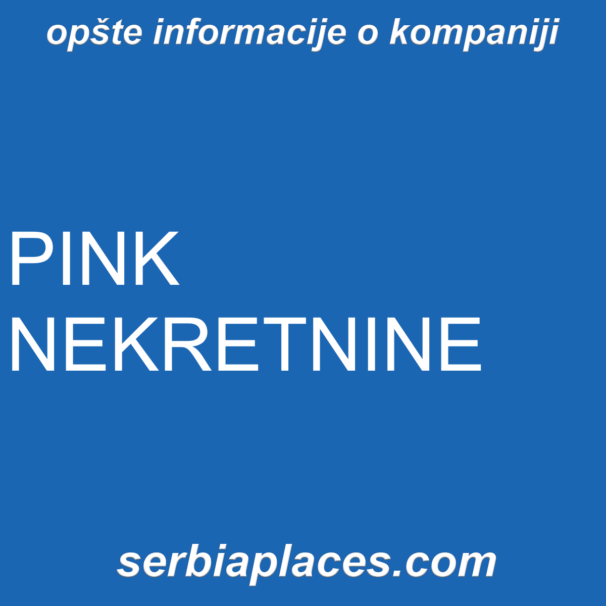PINK NEKRETNINE