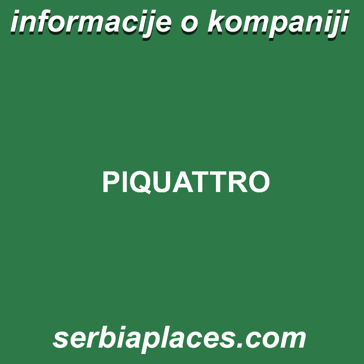 PIQUATTRO