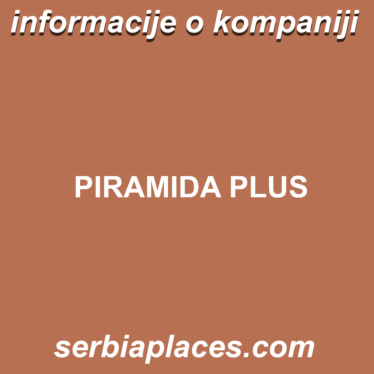 PIRAMIDA PLUS