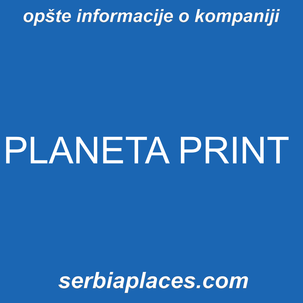PLANETA PRINT