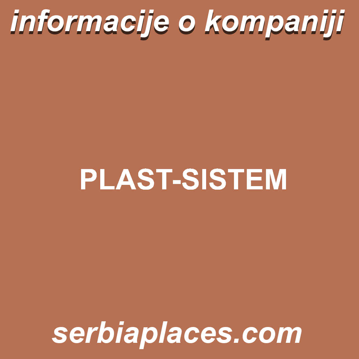 PLAST-SISTEM