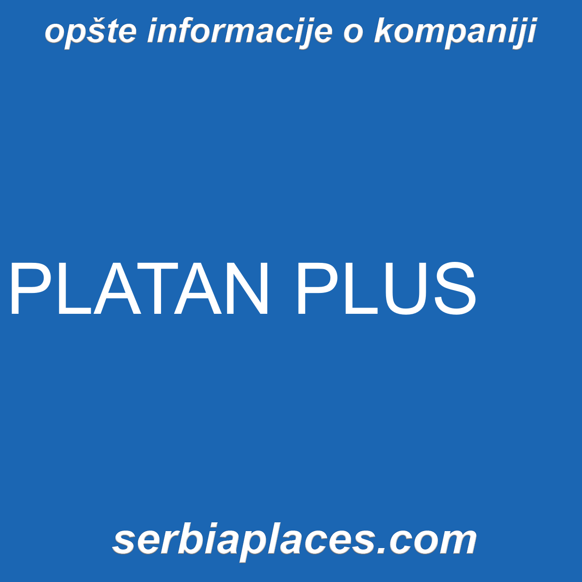 PLATAN PLUS