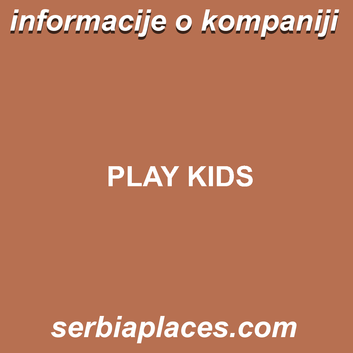 PLAY KIDS