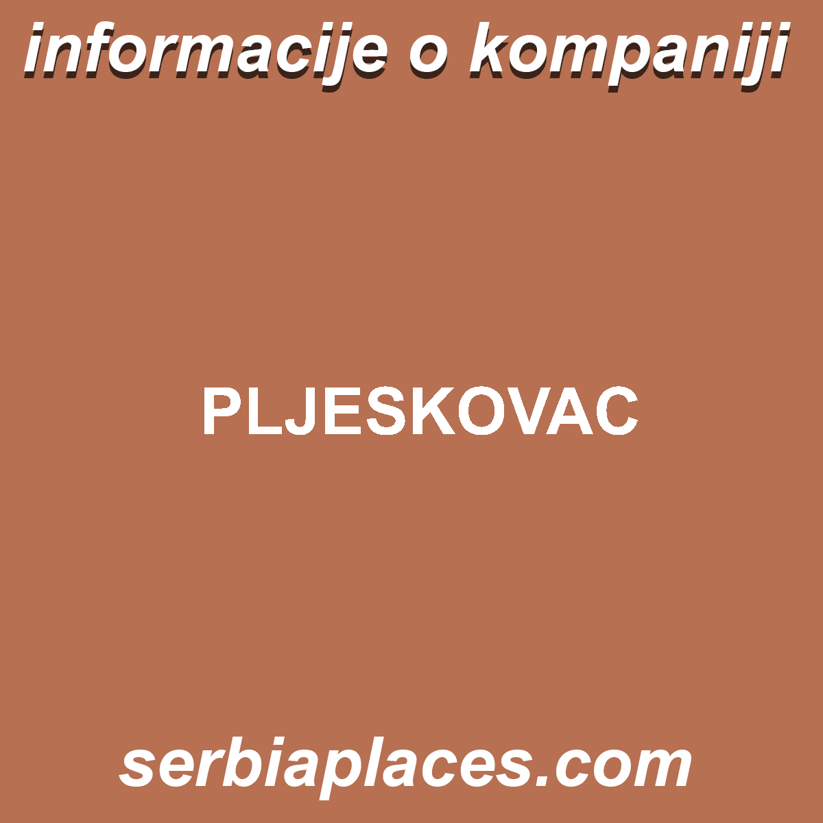 PLJESKOVAC
