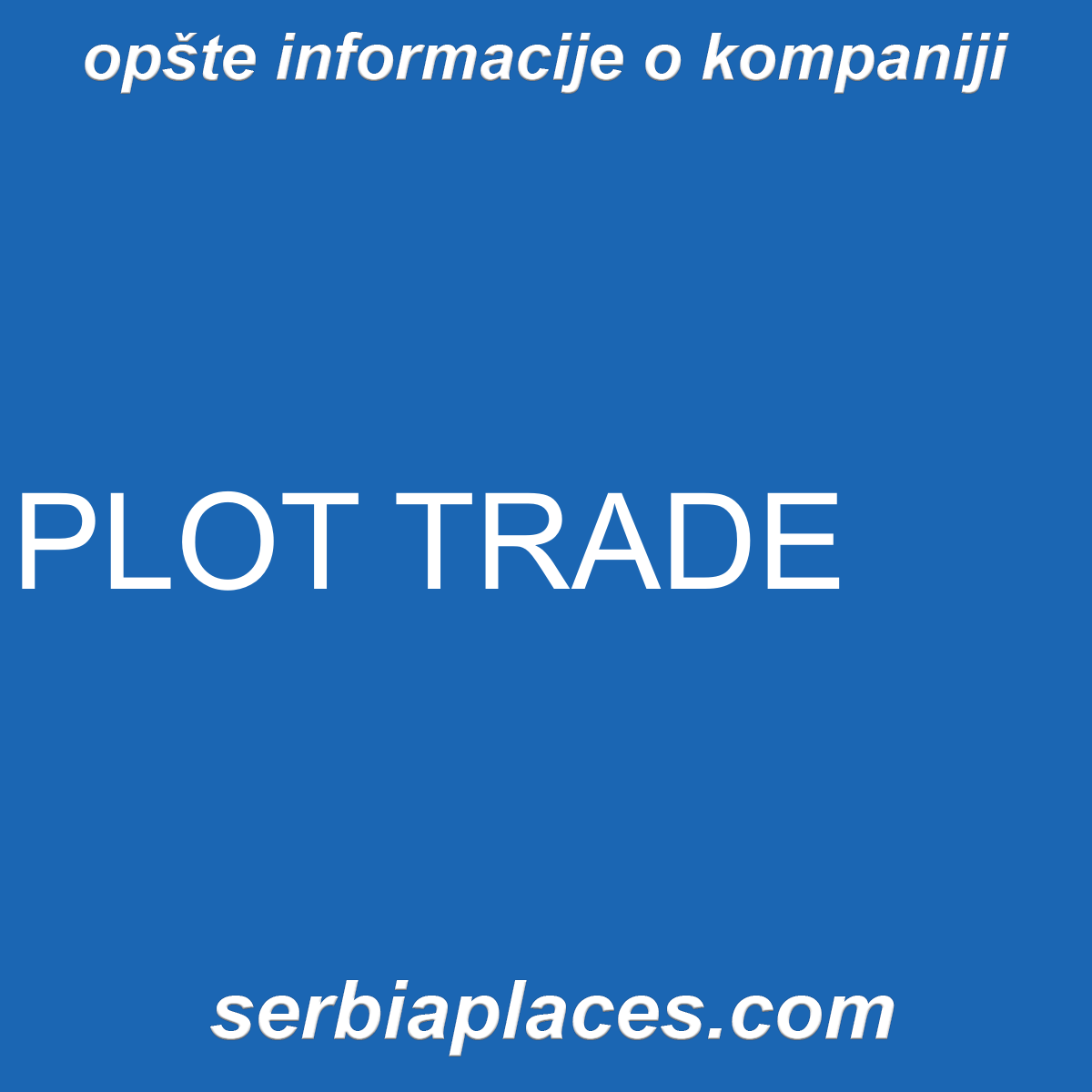 PLOT TRADE