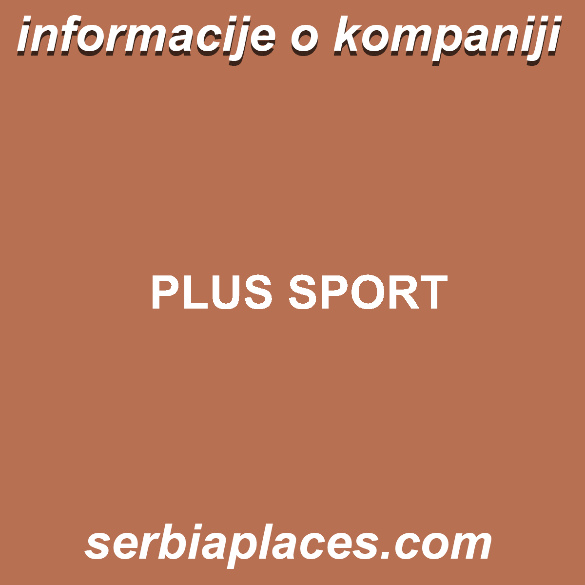 PLUS SPORT