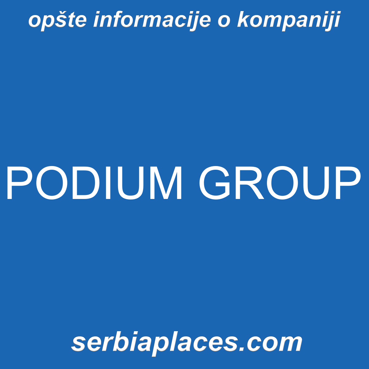 PODIUM GROUP