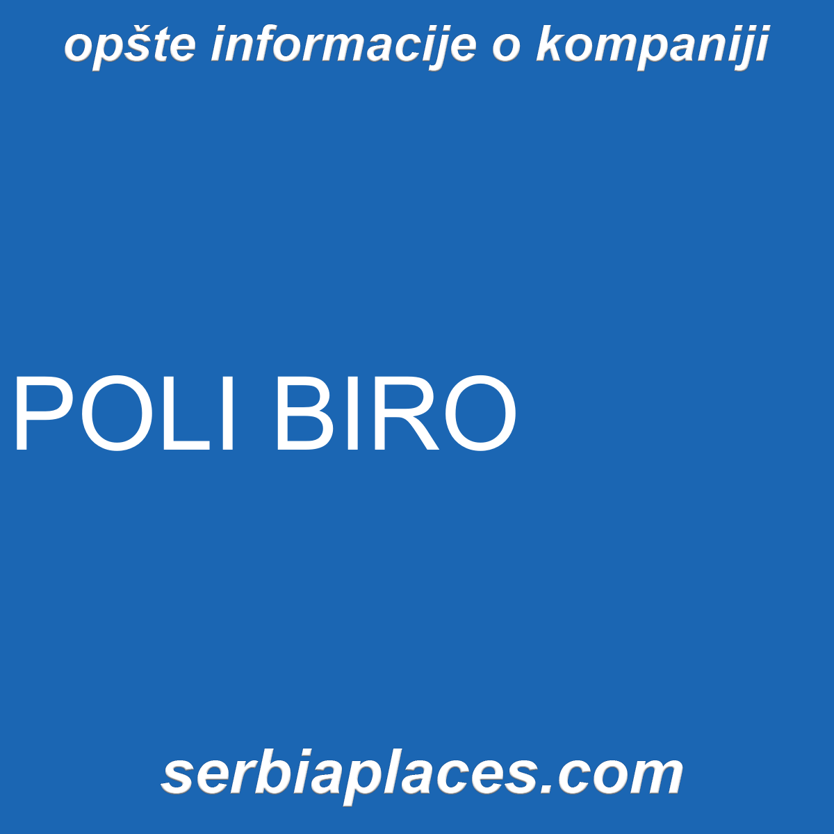 POLI BIRO