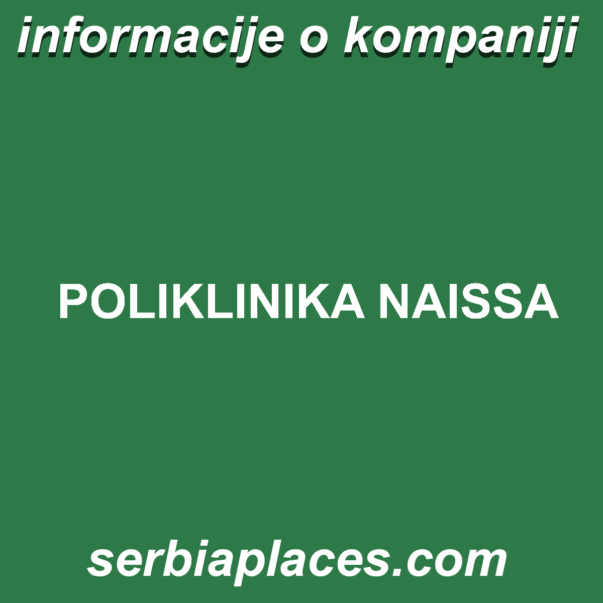 POLIKLINIKA NAISSA