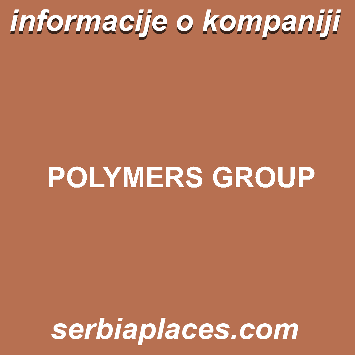 POLYMERS GROUP