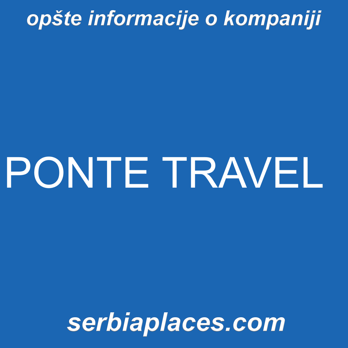 PONTE TRAVEL