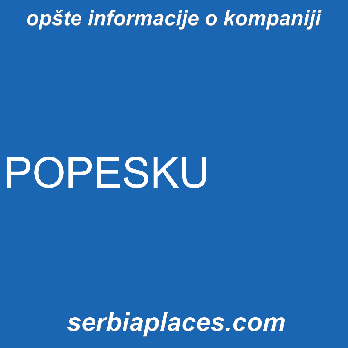 POPESKU