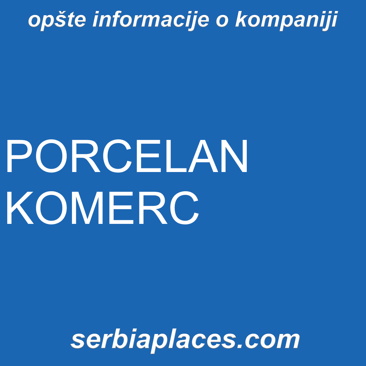 PORCELAN KOMERC