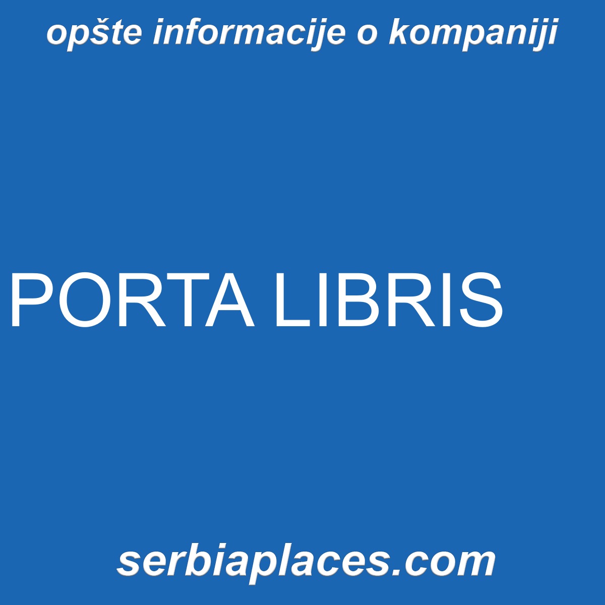 PORTA LIBRIS