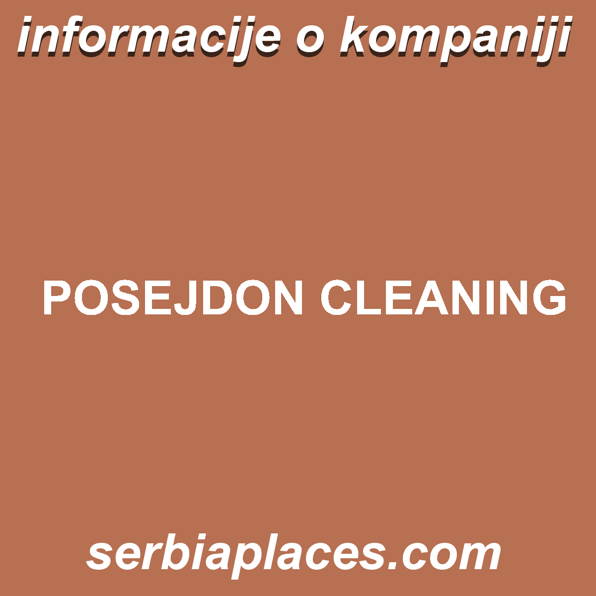 POSEJDON CLEANING