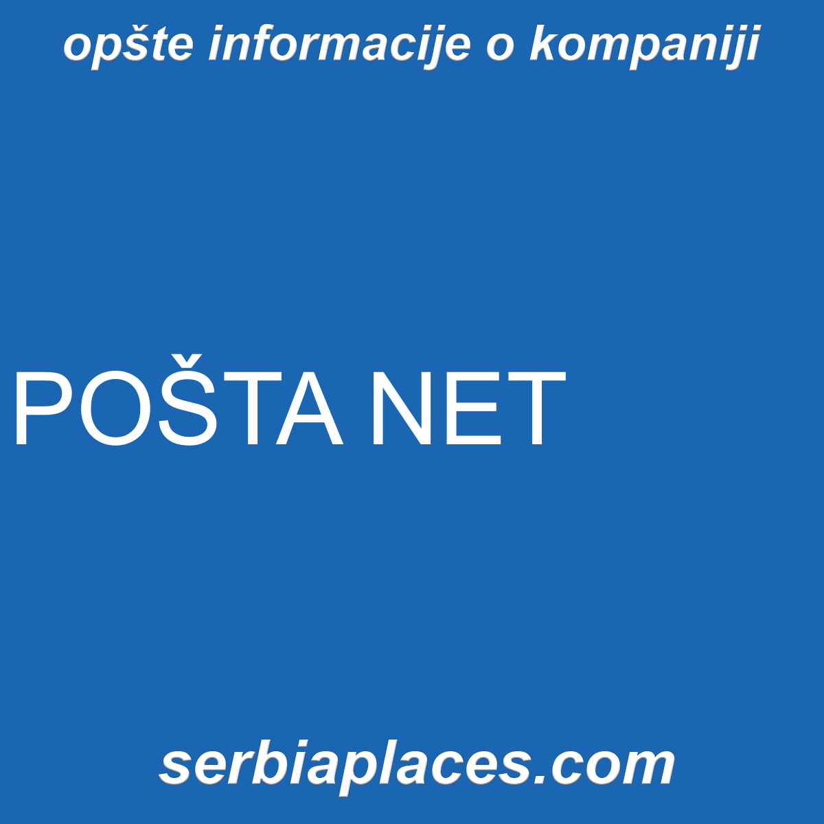 POŠTA NET