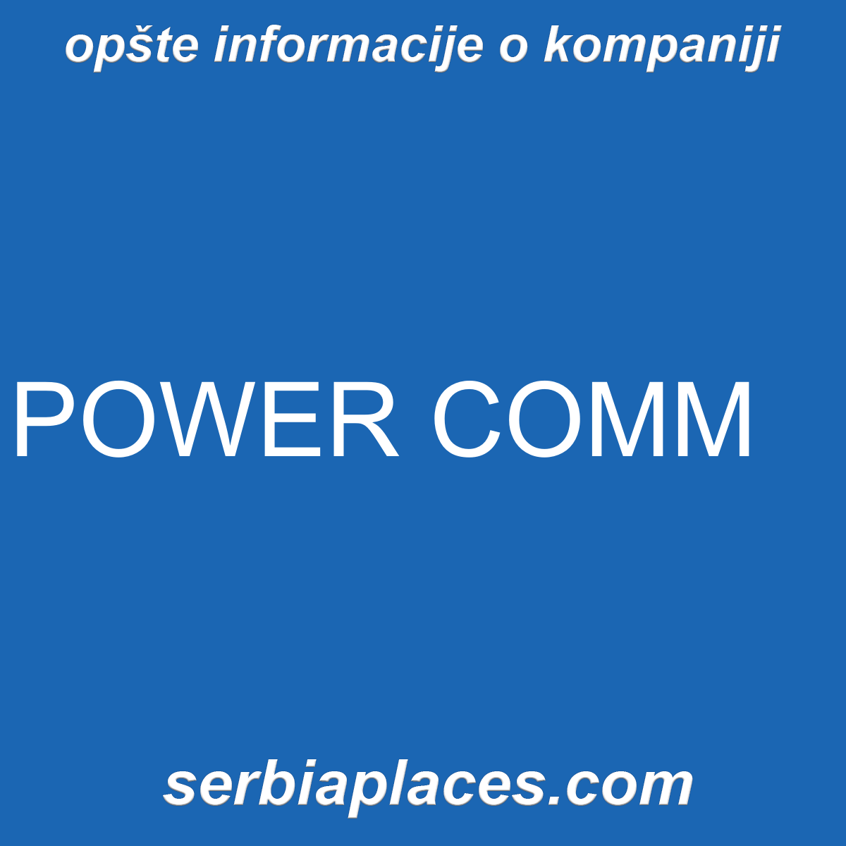 POWER COMM