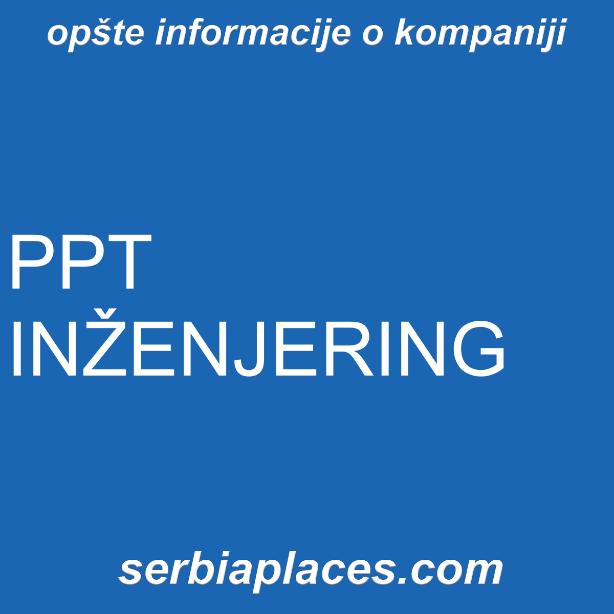 PPT INŽENJERING