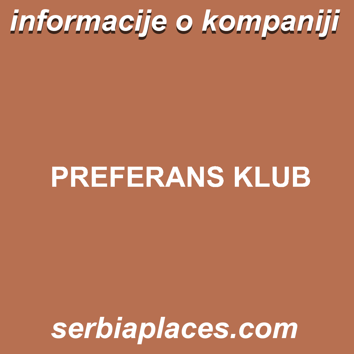 PREFERANS KLUB