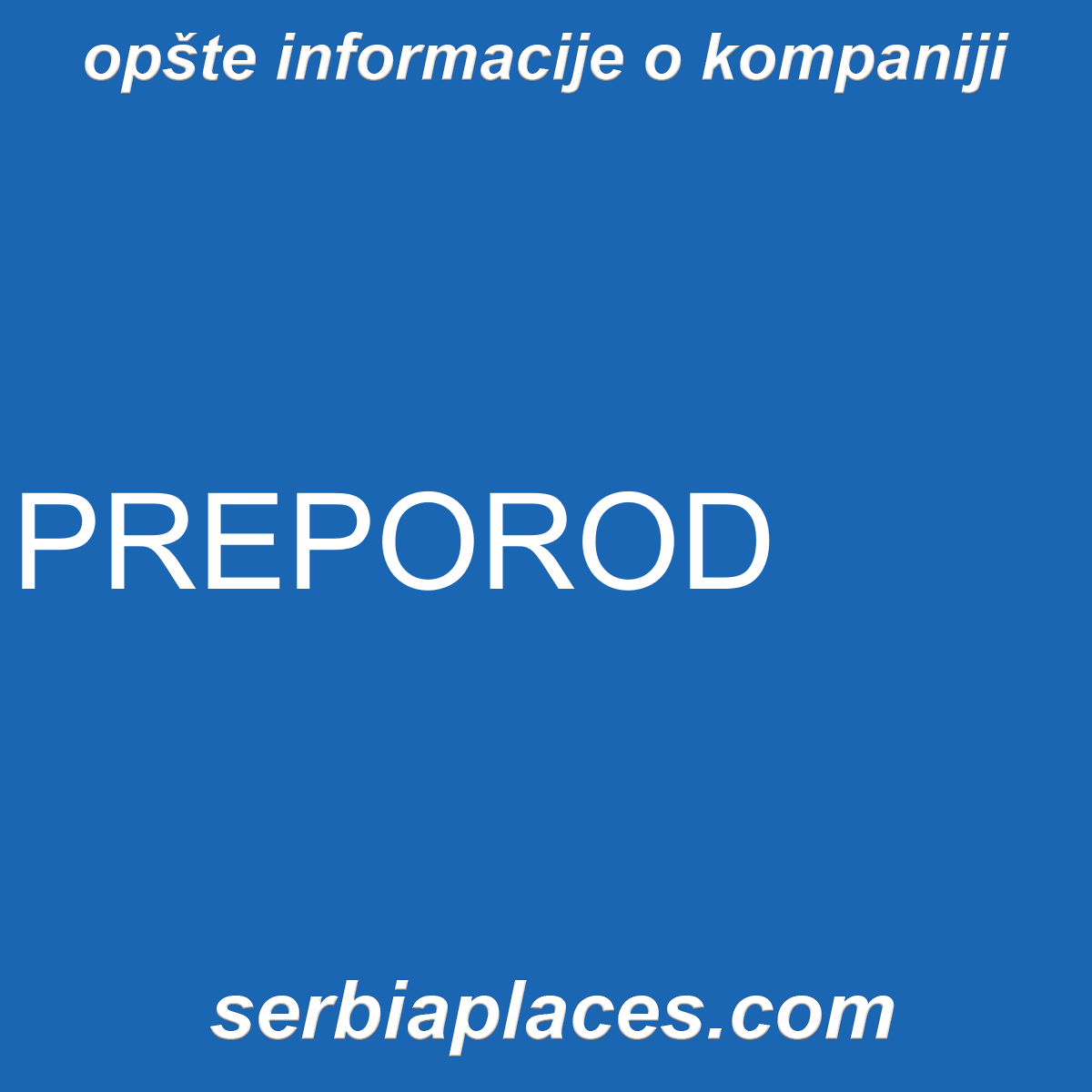 PREPOROD