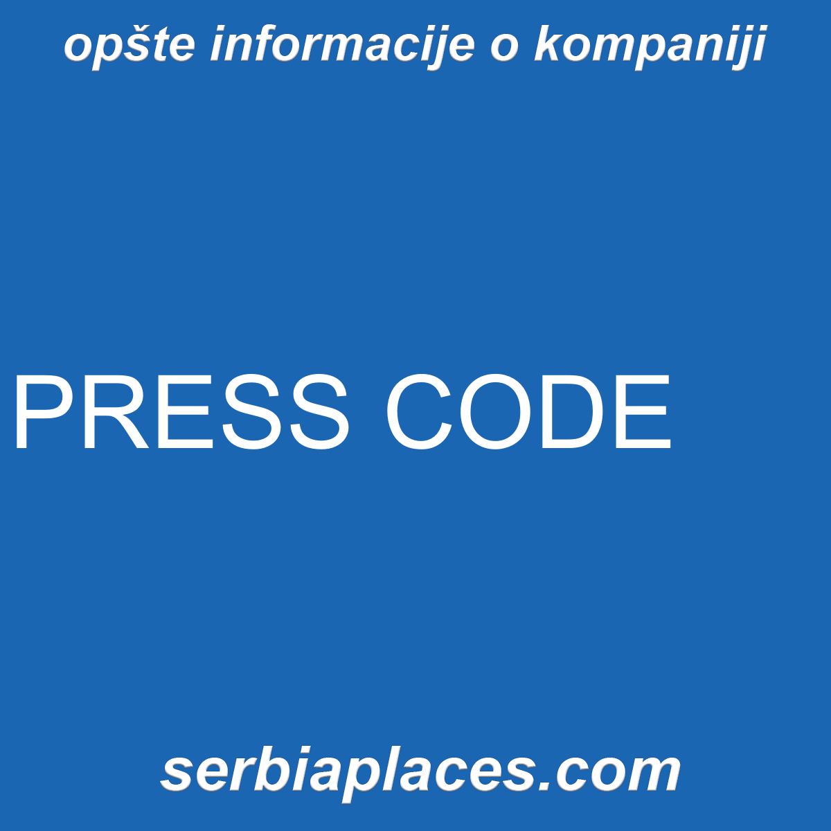 PRESS CODE