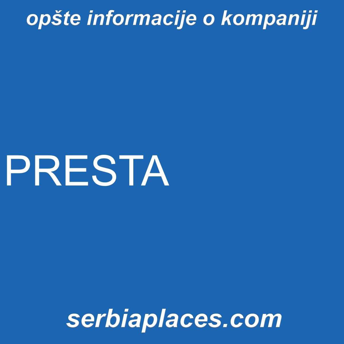 PRESTA