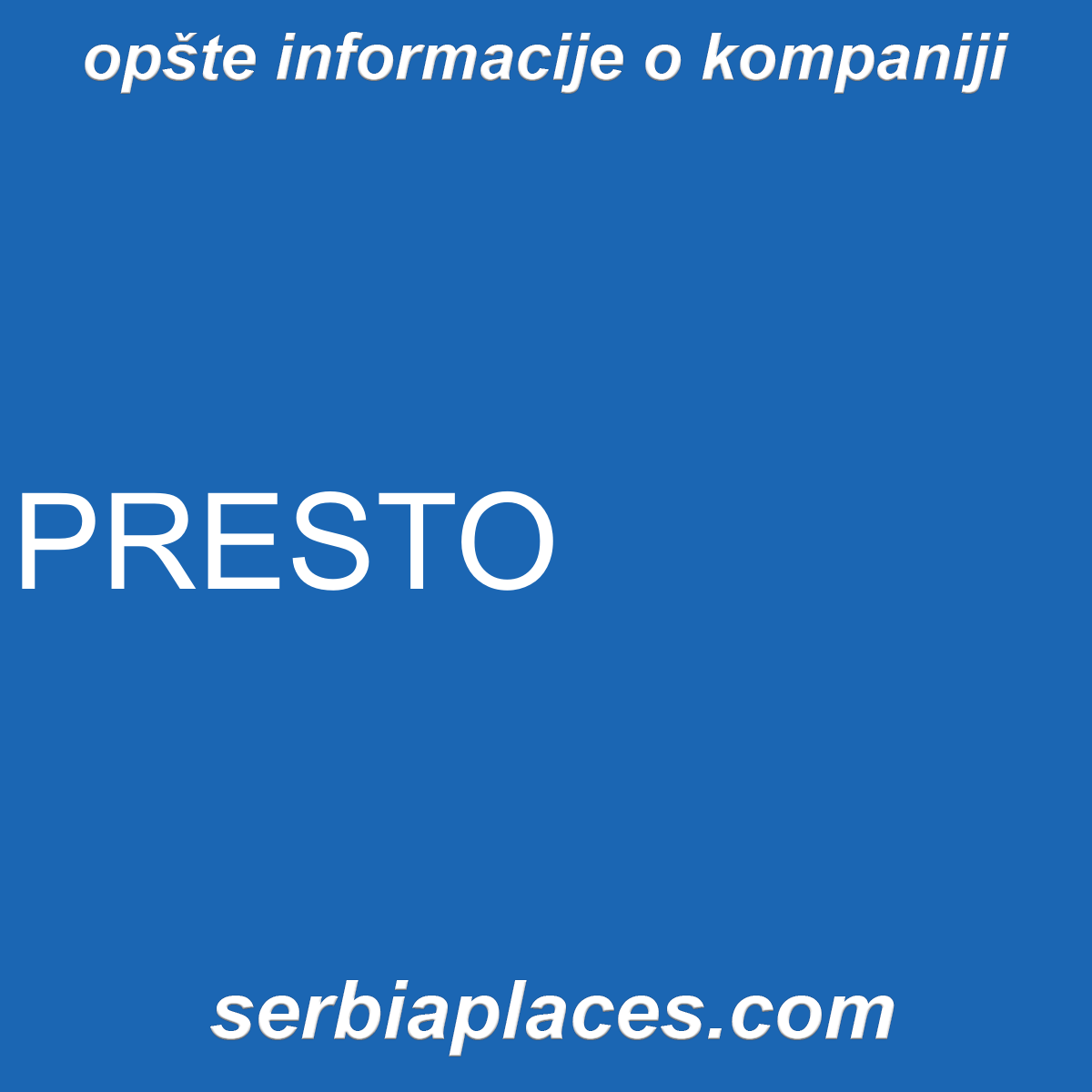 PRESTO
