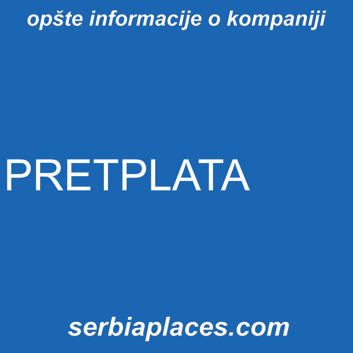 PRETPLATA