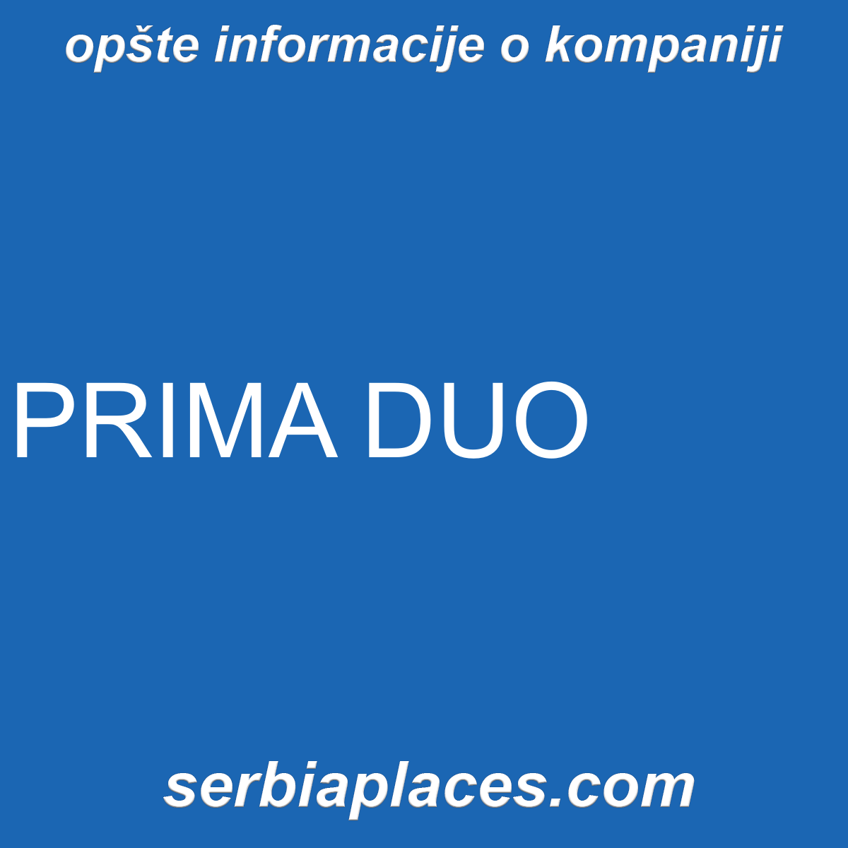 PRIMA DUO