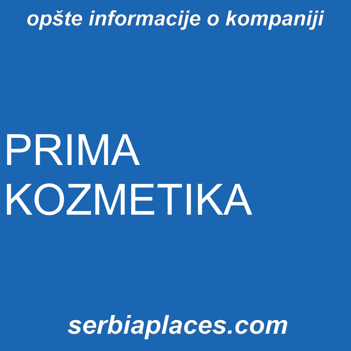 PRIMA KOZMETIKA
