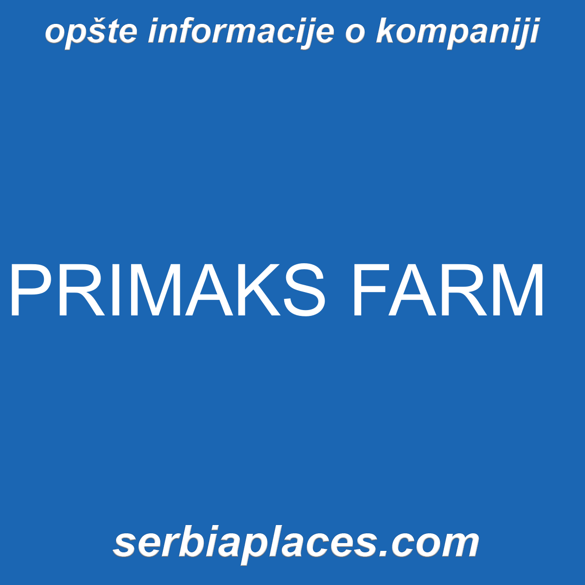 PRIMAKS FARM