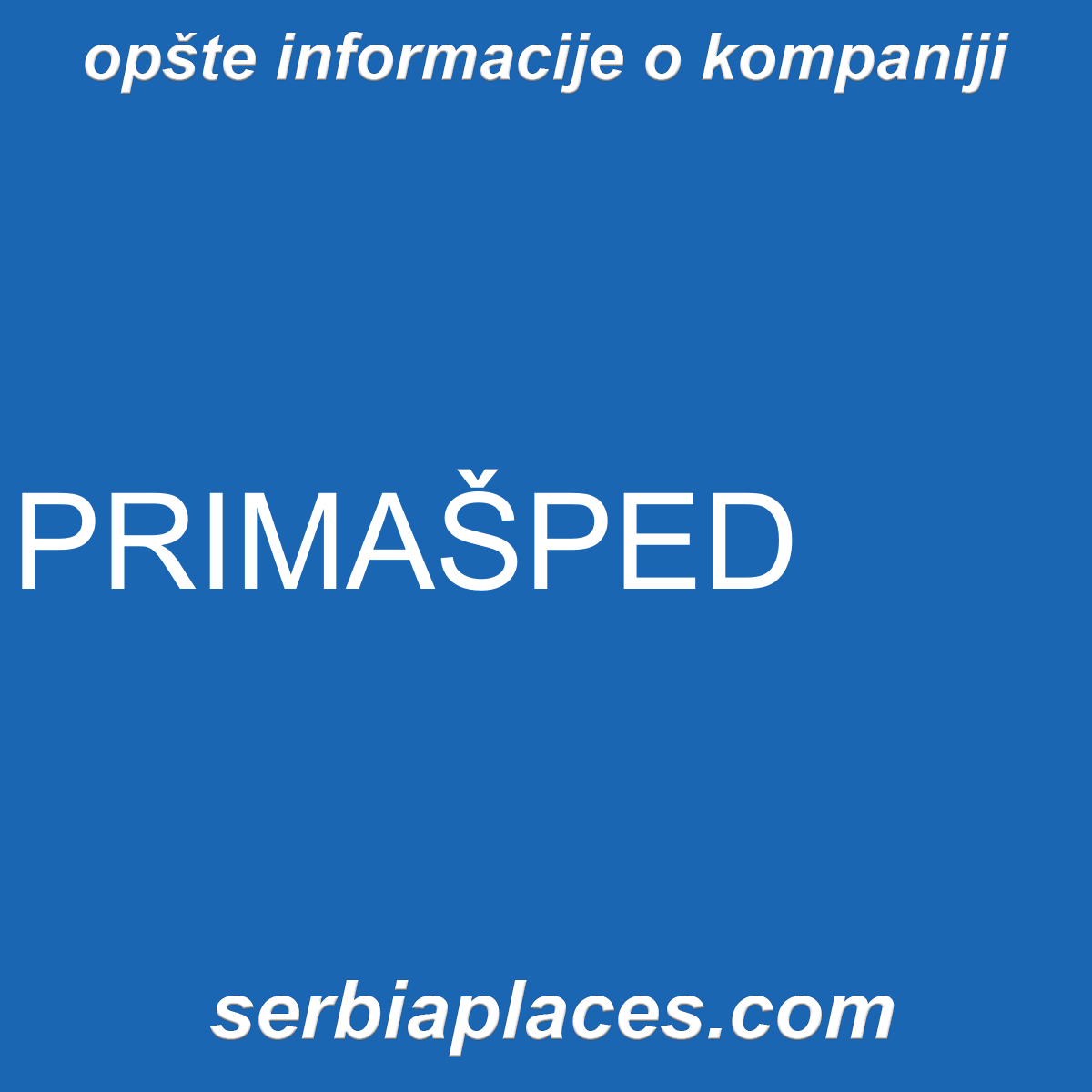 PRIMAŠPED